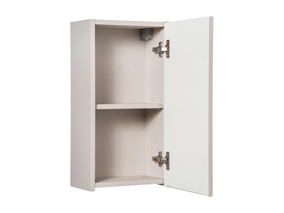 Meuble de rangement salle de bain VANO – Coloris marron congo – L30 × P57 × H18 cm – À suspendre