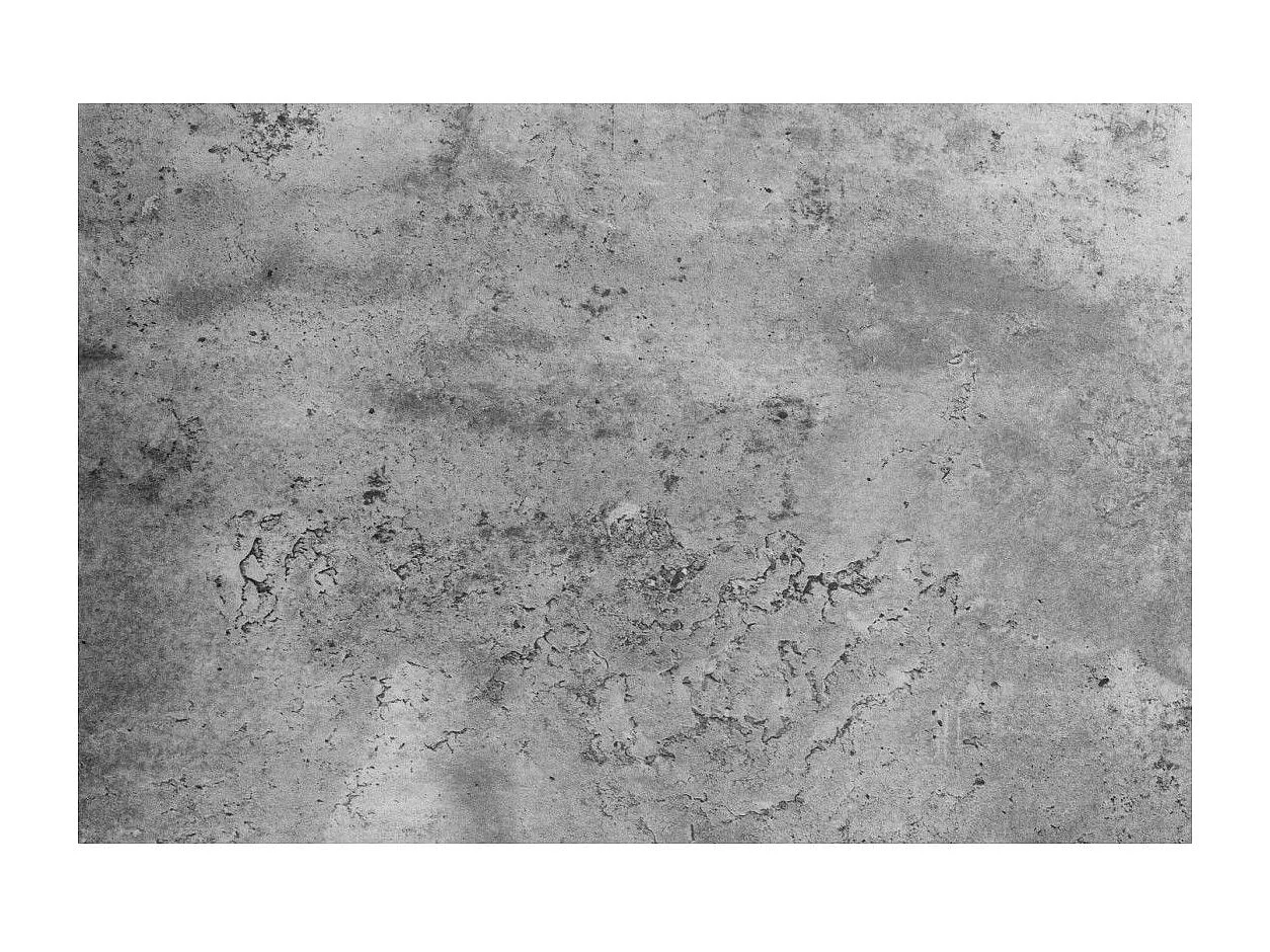 Table de salle à manger MERAX 160 cm – Plateau effet béton gris et structure en métal noir