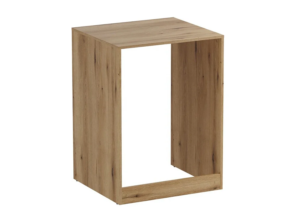 Meuble de rangement machine à laver VANO chêne 95 cm habillage lave-linge