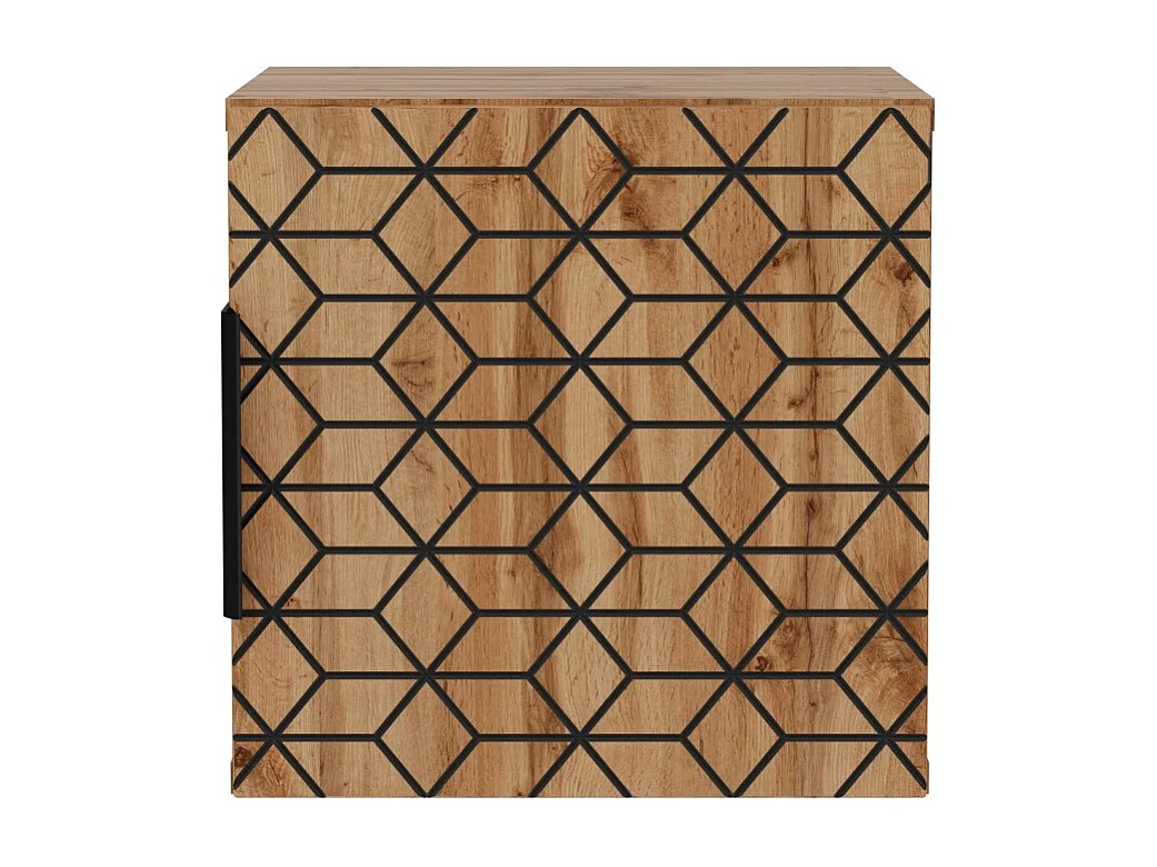 Möbelstück DIAMEN 31 cm – Farbe Wotaneiche – Designstil