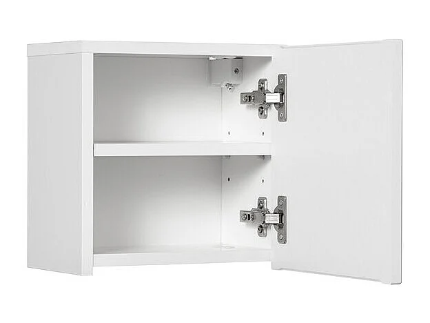 Möbelstück VANO – Alpinweiß – 1 Tür – L20 × B18 × H57 cm – Zum Aufhängen