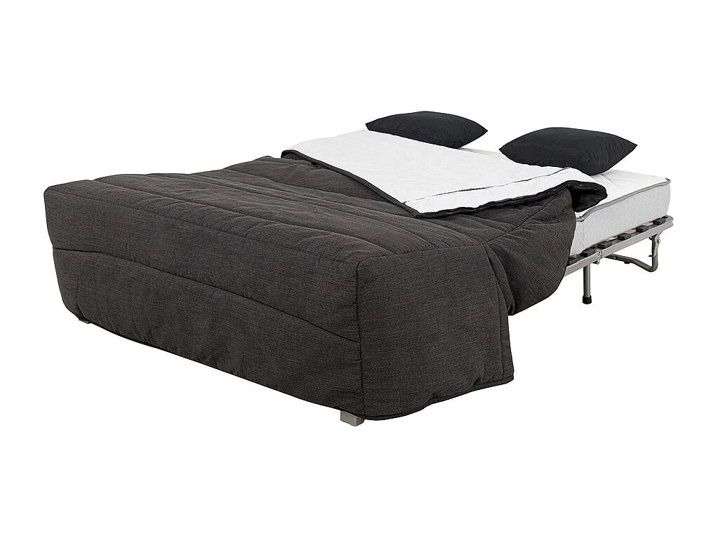 Banquette SL NOE 160 x 200, cape charbon