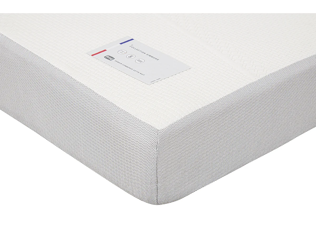 Banquette Clic clac CECILIA 130 x 190, pearl rouge