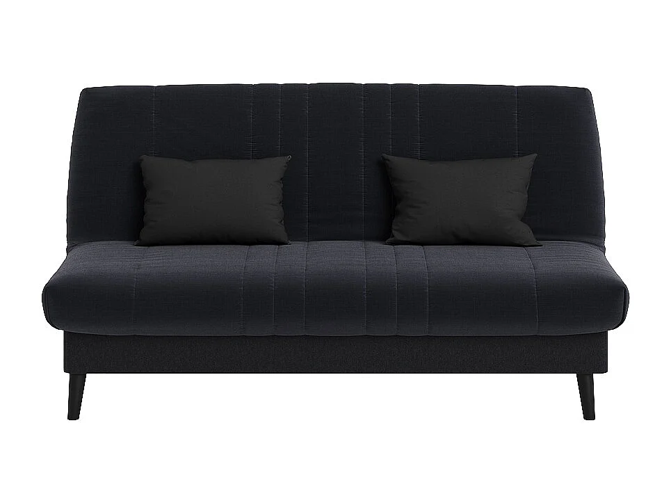 Banquette convertible Elios clic clac, couchage 130 x 190 avec rangement intégré + 2 coussins OFFERTS, Coton pacifico