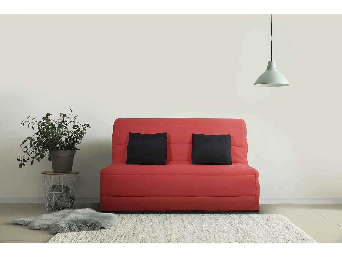 Banquette BZ CECILIA 140 x 190, pearl rouge