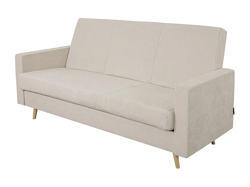 Canapé Clic Clac Premier Cru Beige, couchage directe 190 x 120
