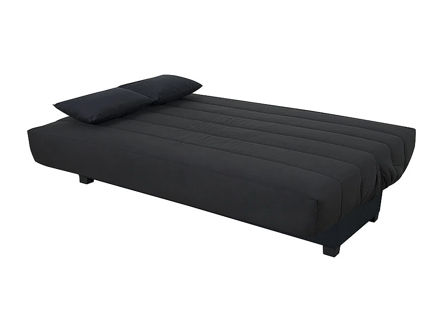 Banquette Clic clac CECILIA 130 x 190, pearl noir