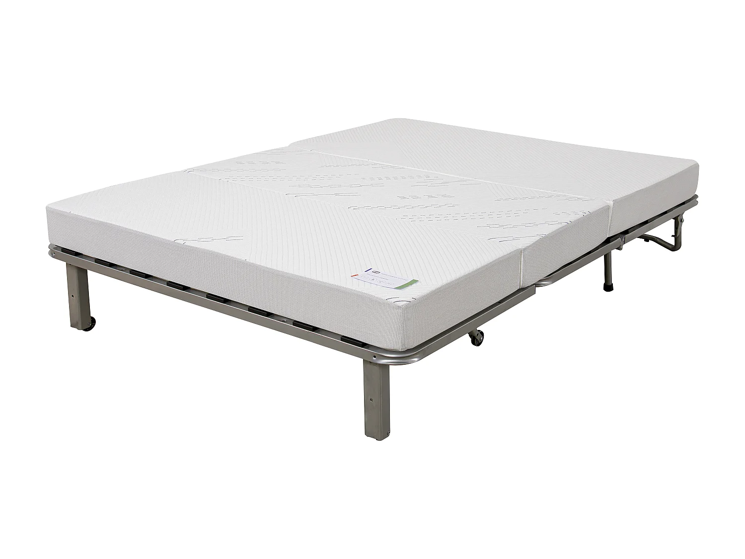 Banquette BZ OLIVIA 140 x 190, pearl noir