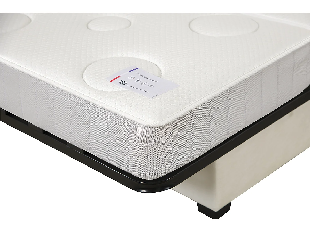 Banquette CC ESTEBAN 130 x 190, cape framboise