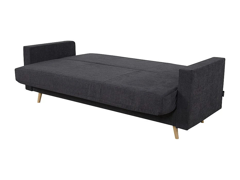 Canapé Clic Clac Premier Cru Graphite, couchage directe 190 x 120