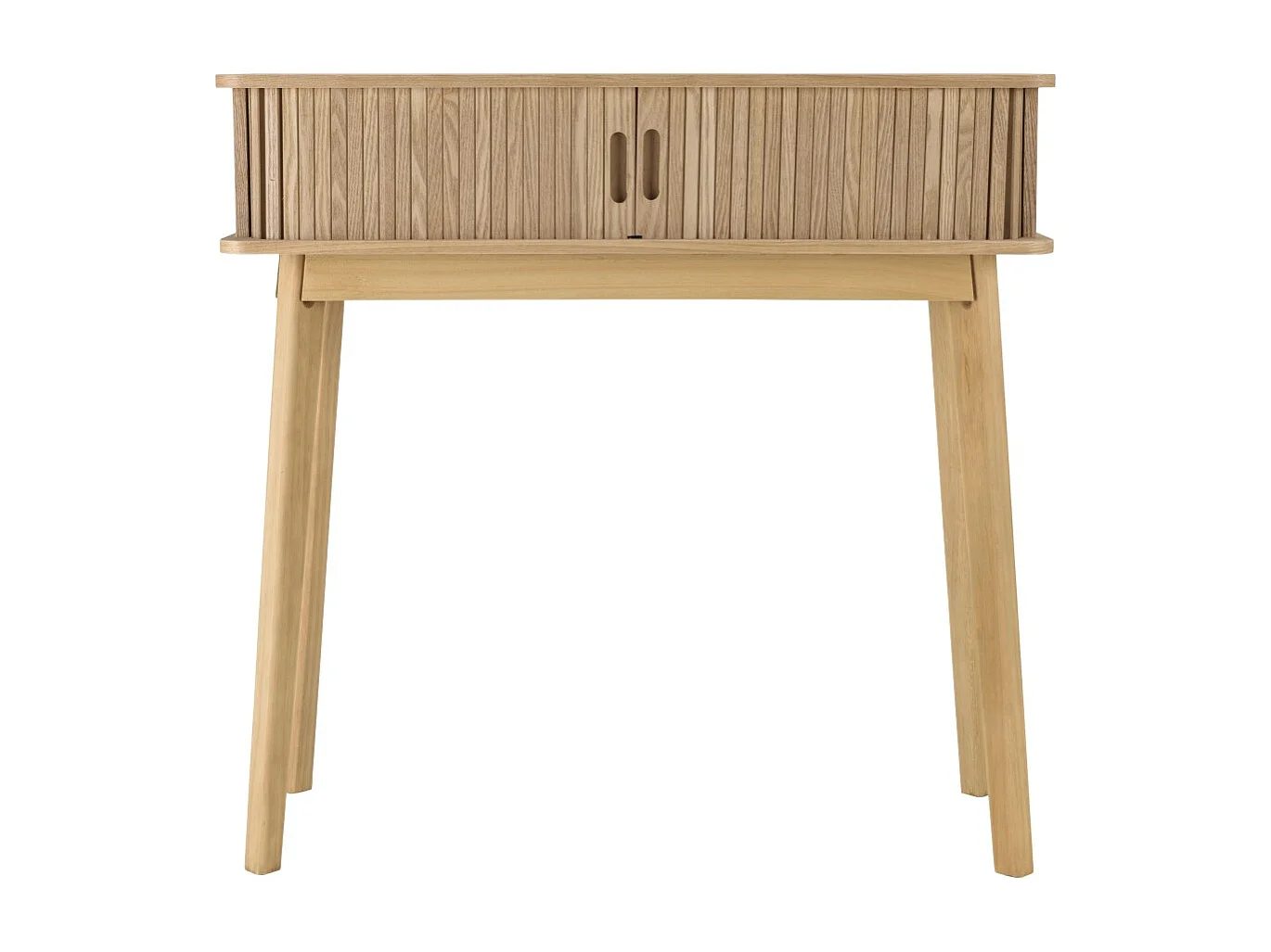 AGATHE - Console 80x30cm en bois couleur naturelle