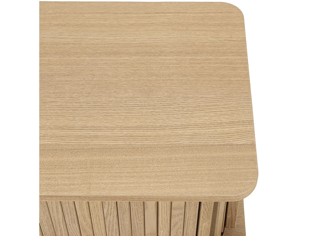 AGATHE - Console 80x30cm en bois couleur naturelle