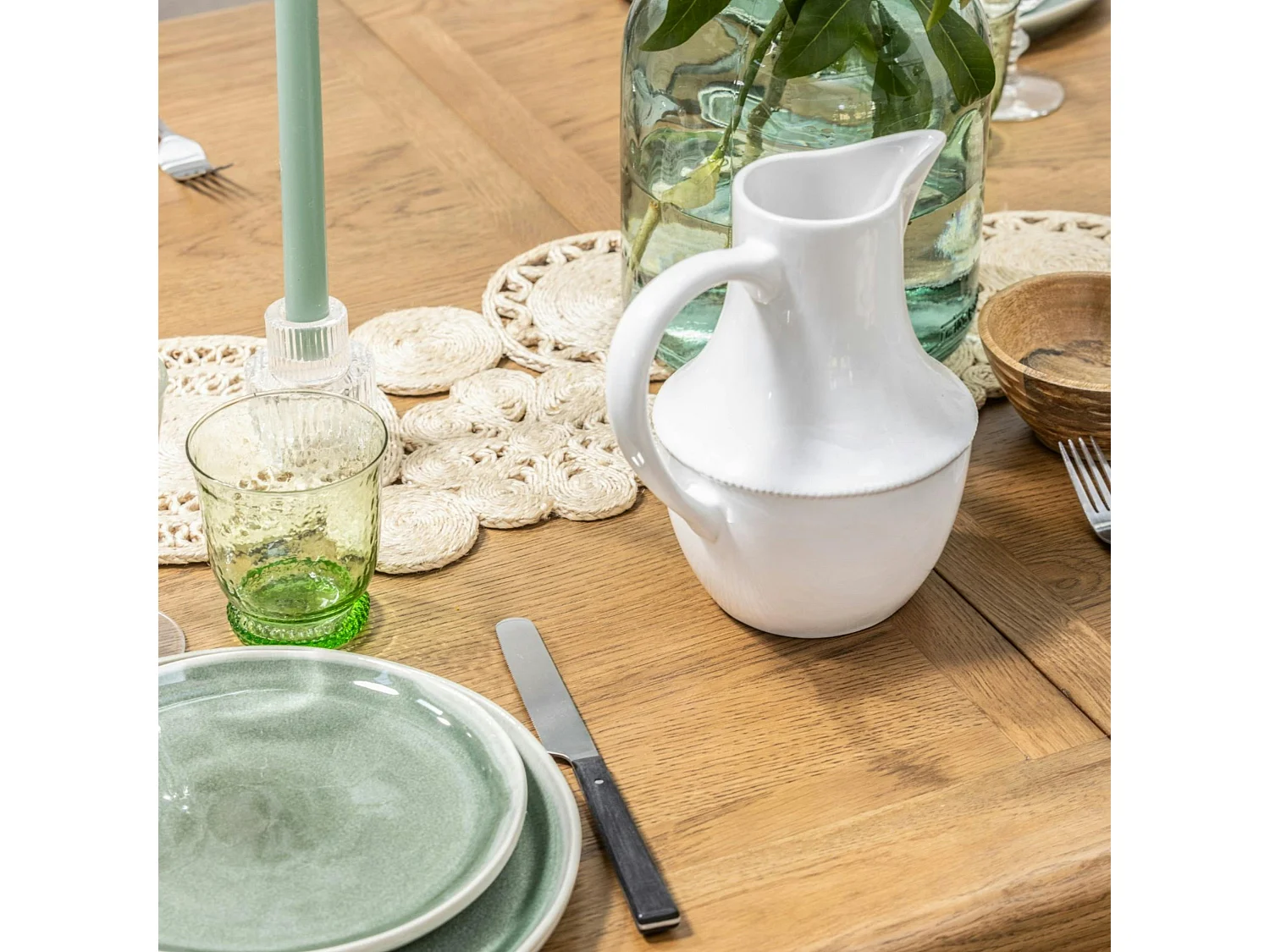 Table à manger extensible en chêne 200-250 cm VALMONT