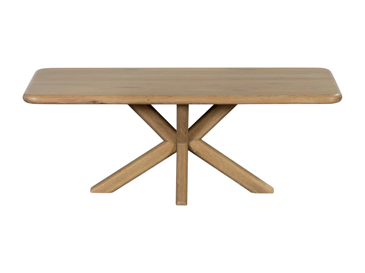 Table basse en chêne à bords arrondis ASTER