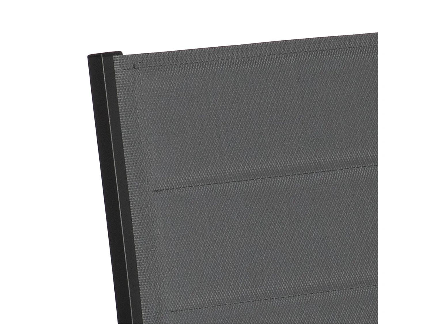 6-persoons grijs textilene GIALOVA tuinmeubelset - antraciet aluminium