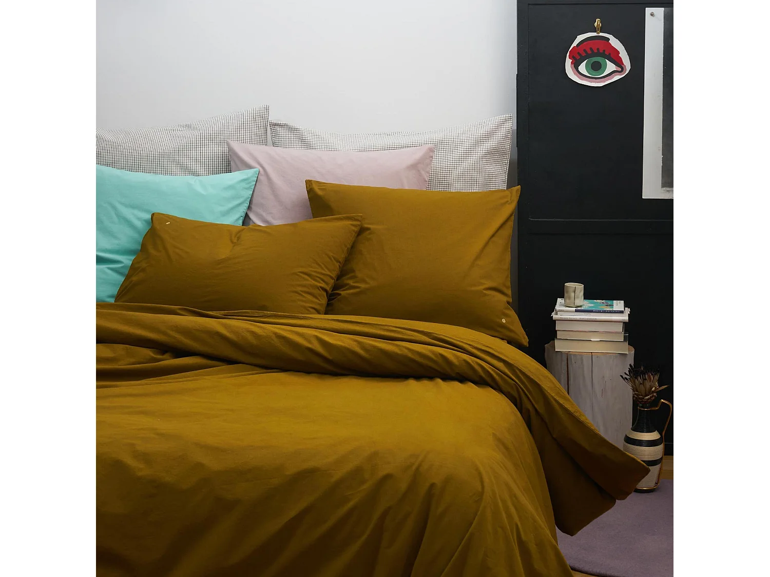 Dekbedovertrek Céleste Noten 240 x 260 cm