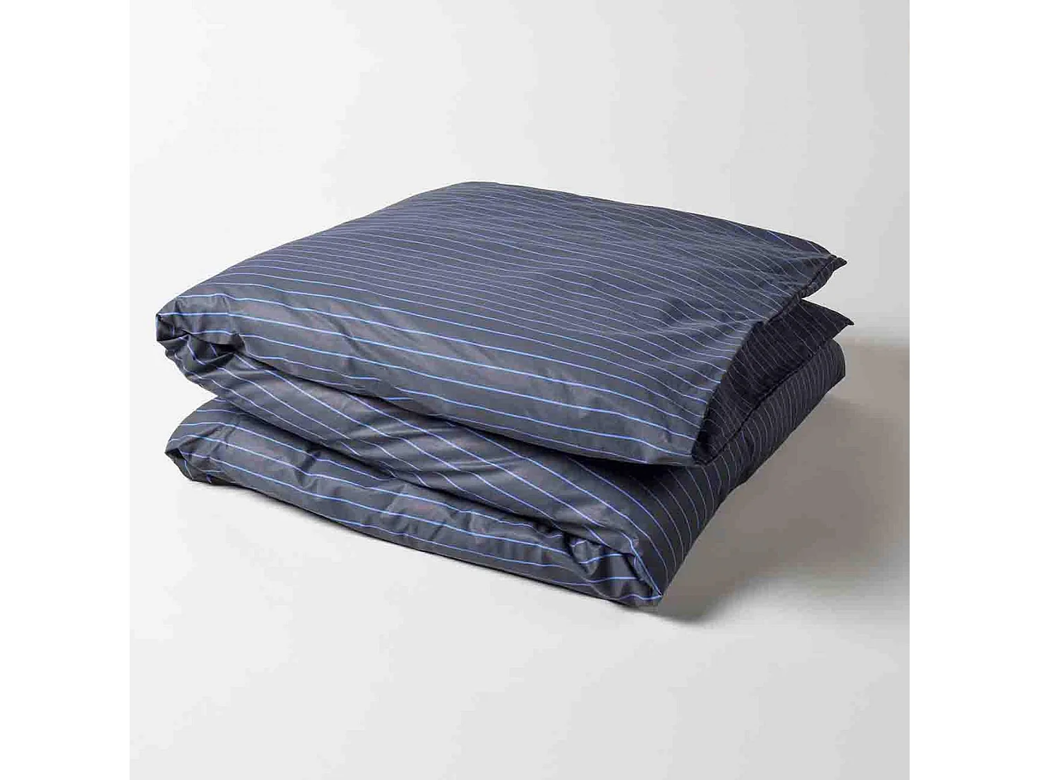 Dekbedovertrek Line Blauw 240 x 260 cm