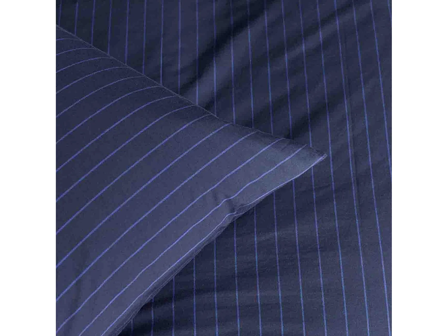 Dekbedovertrek Line Blauw 240 x 260 cm