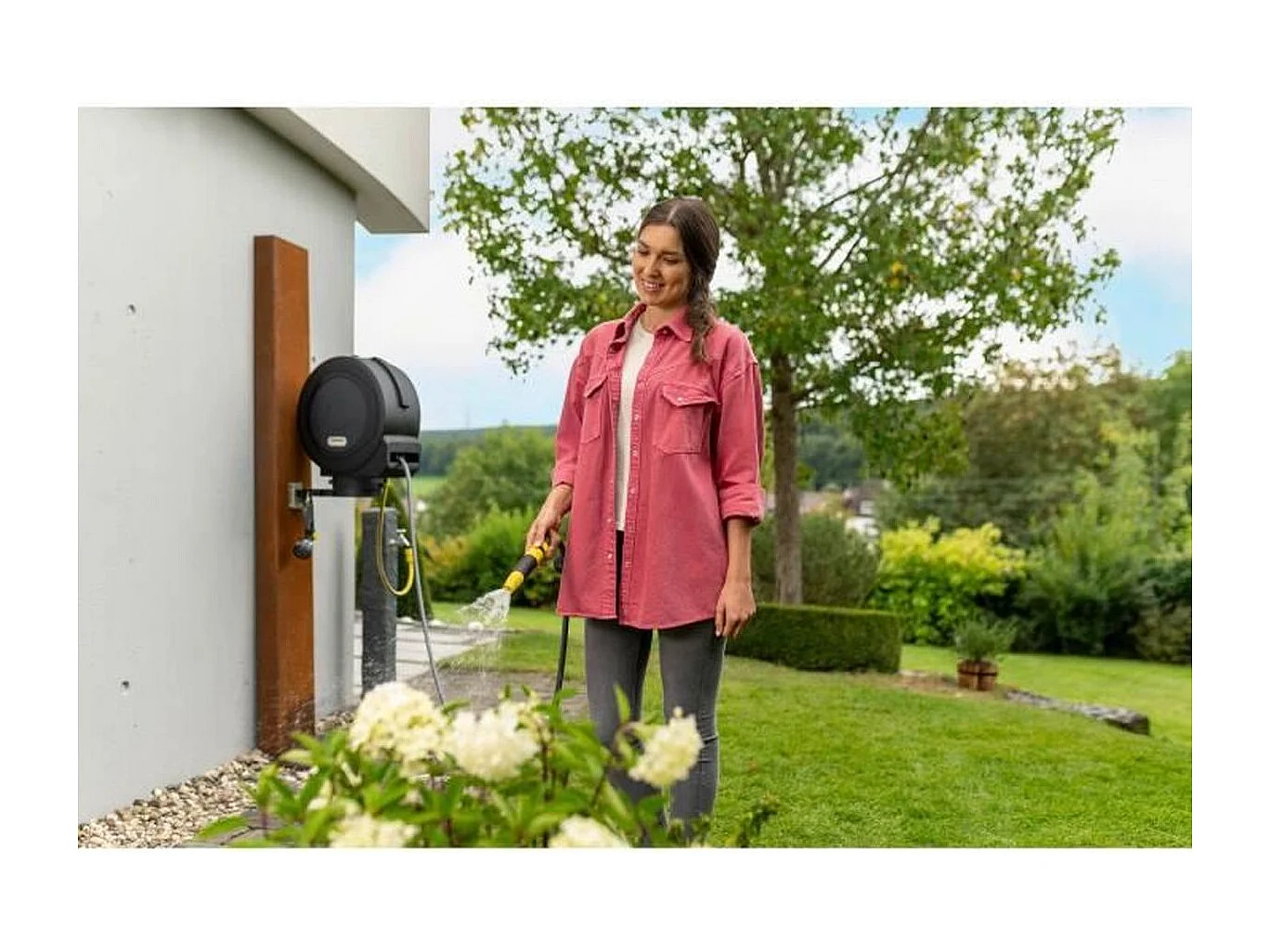 Dévidoir mural automatique HBX 4.20 - KARCHER