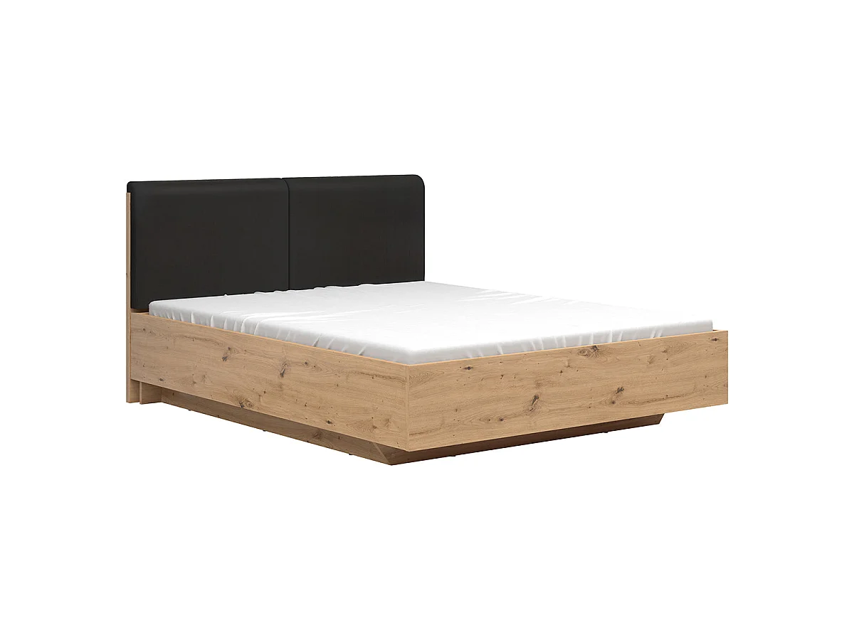 Boxseng 160x200 med sideåbning og lamelbund Mao Bois