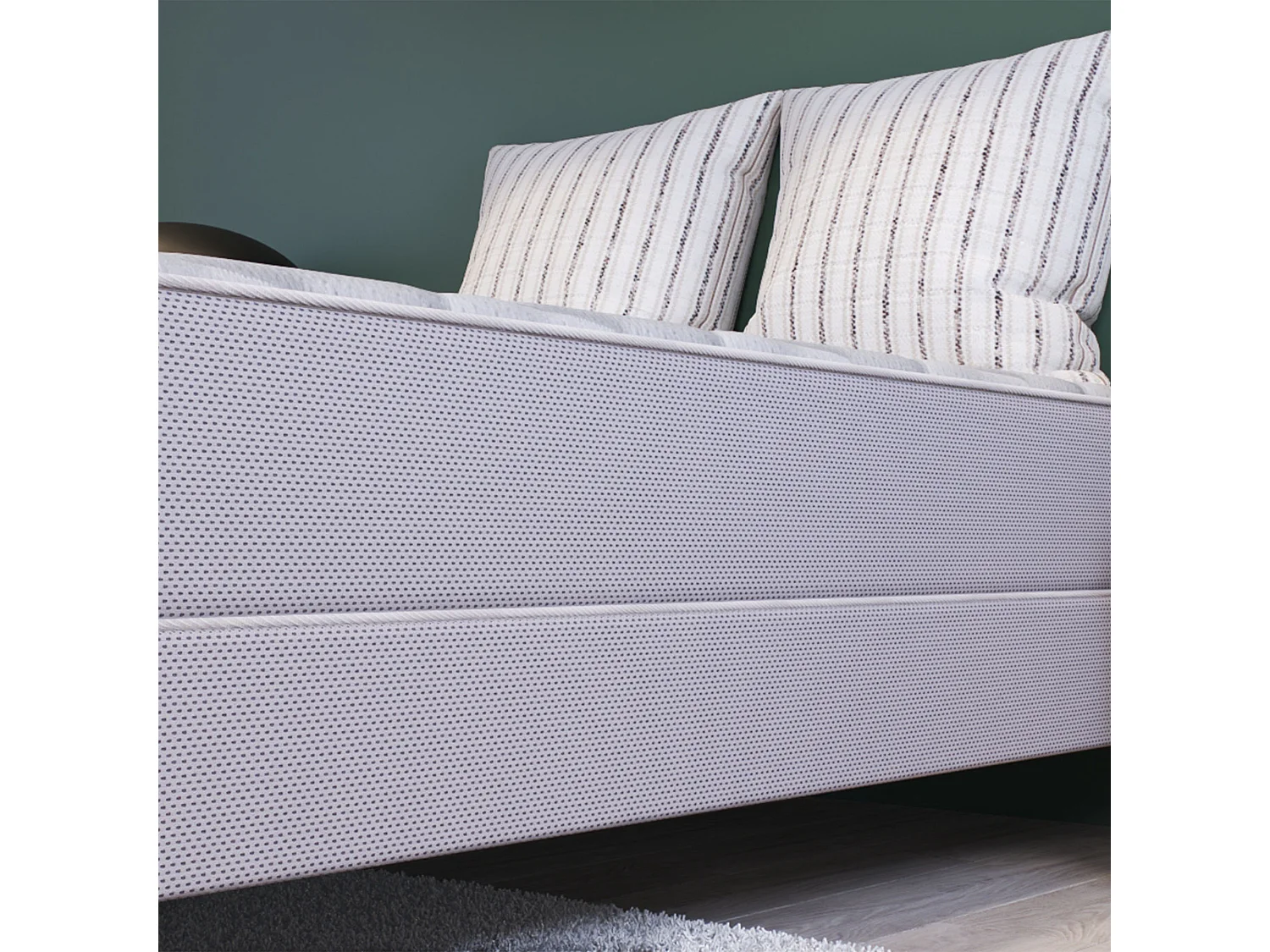 Matelas L OPTIMAL 160x200, ressort ensachés, ferme, H22