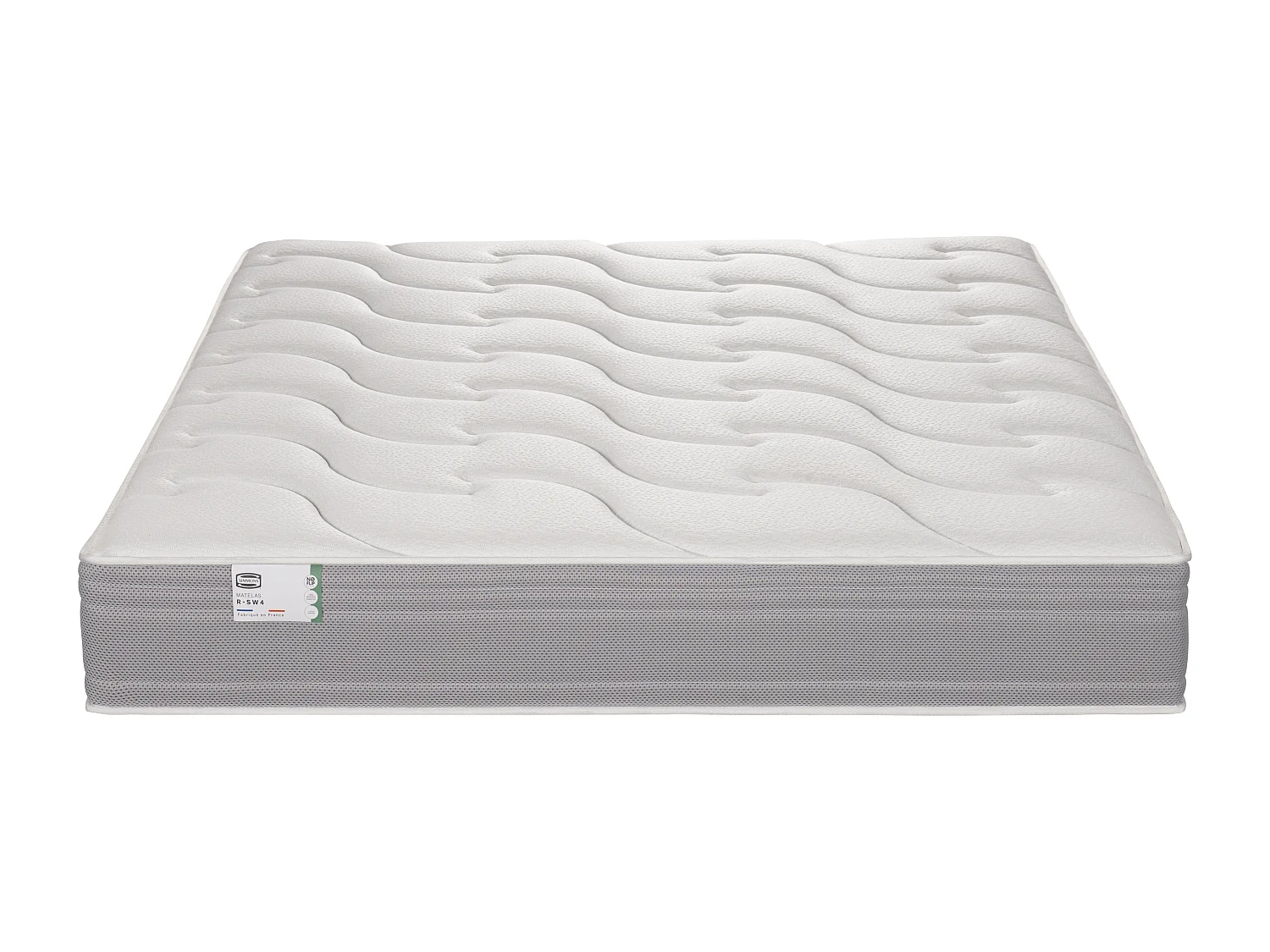 Matelas LE PUISSANT 160x200, ressort ensachés, ferme, H25