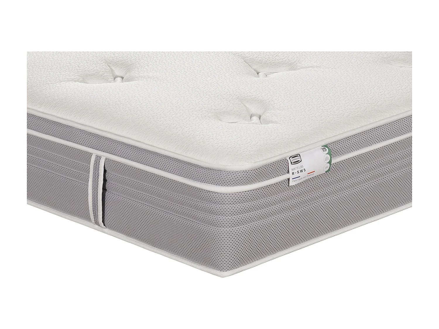 Matelas LE VISIONNAIRE 160x200, ressort ensachés, ferme, H27