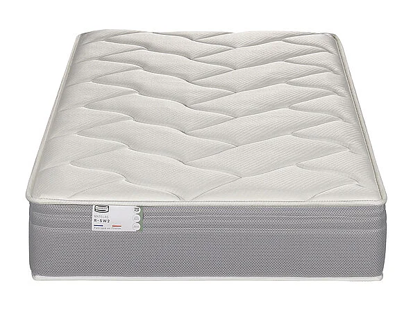 Matelas L ADORABLE 90x200, ressort ensachés, ferme, H23