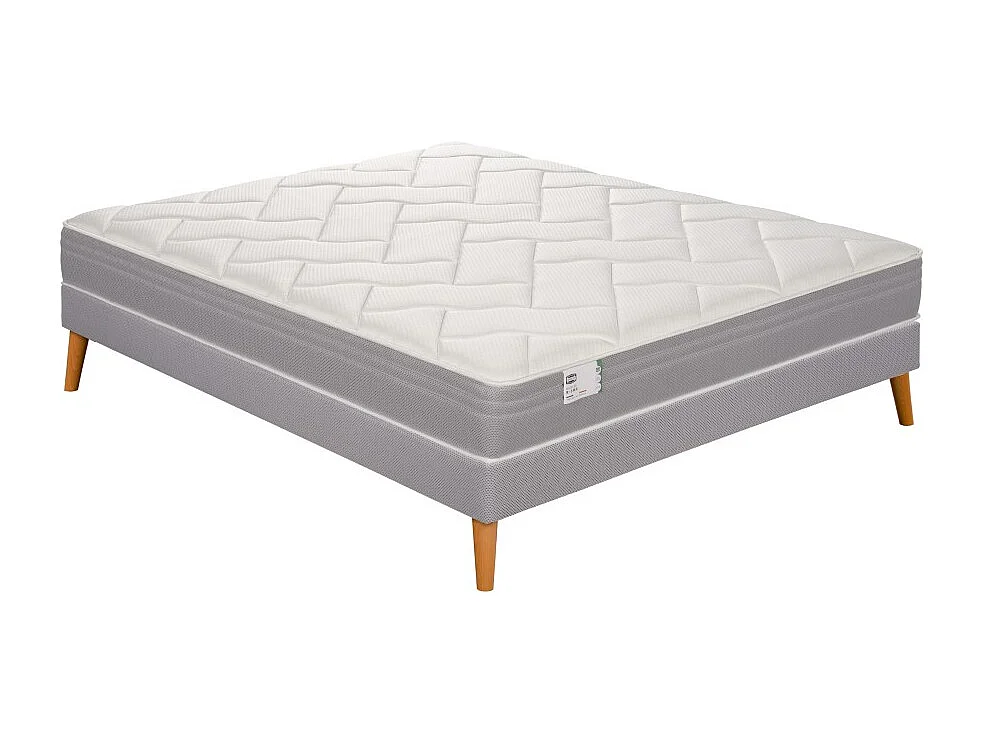 Ens L ADORABLE 160x200 matelas H23 ressort ensachés, très ferme, sommier
