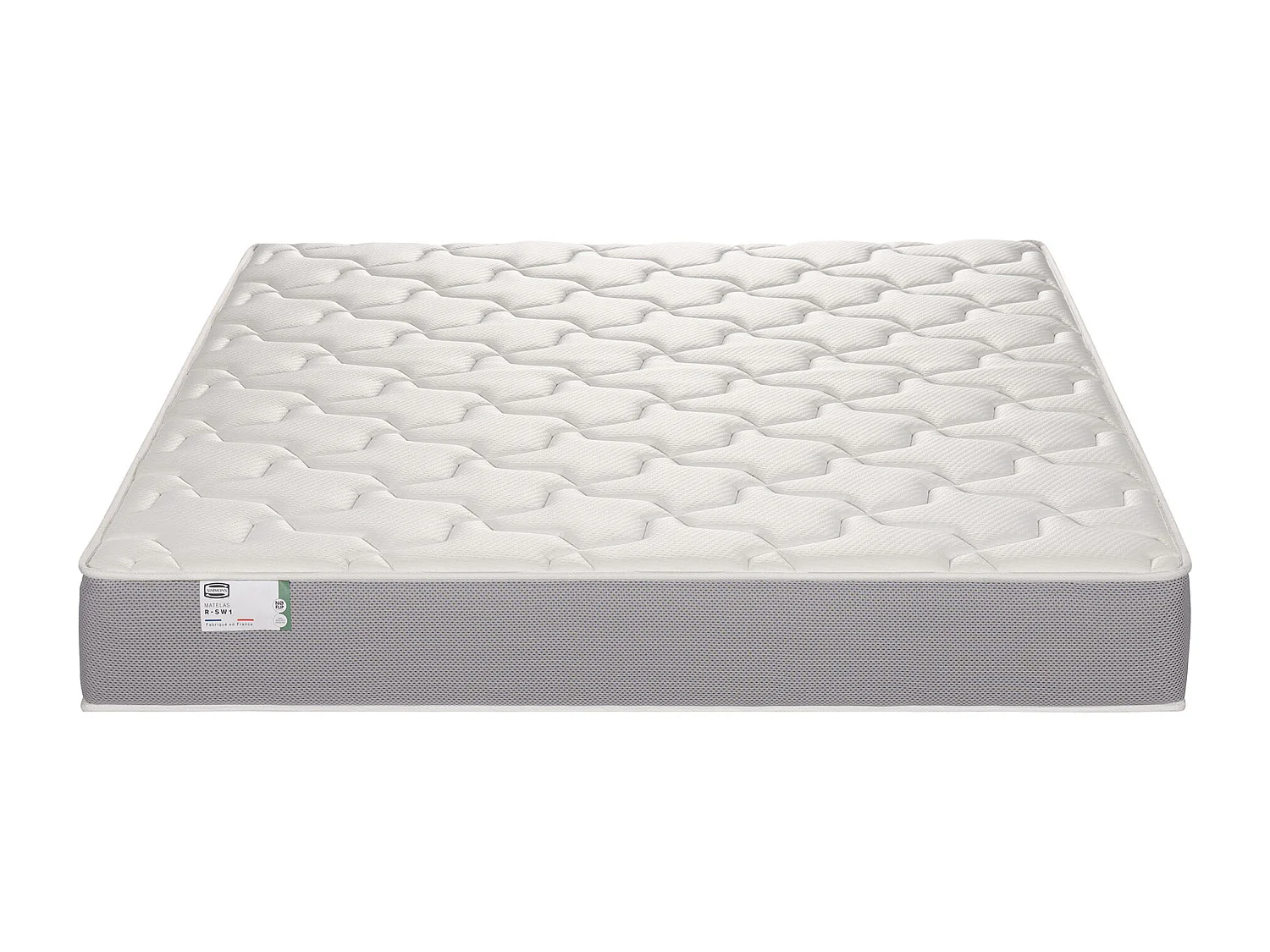 Matelas L OPTIMAL 140x190, ressort ensachés, ferme, H22
