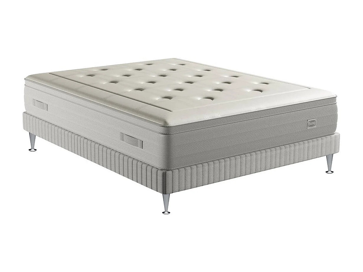 Ens REFLEXION 140x200 matelas H33 ressort ensachés, ferme, sommier