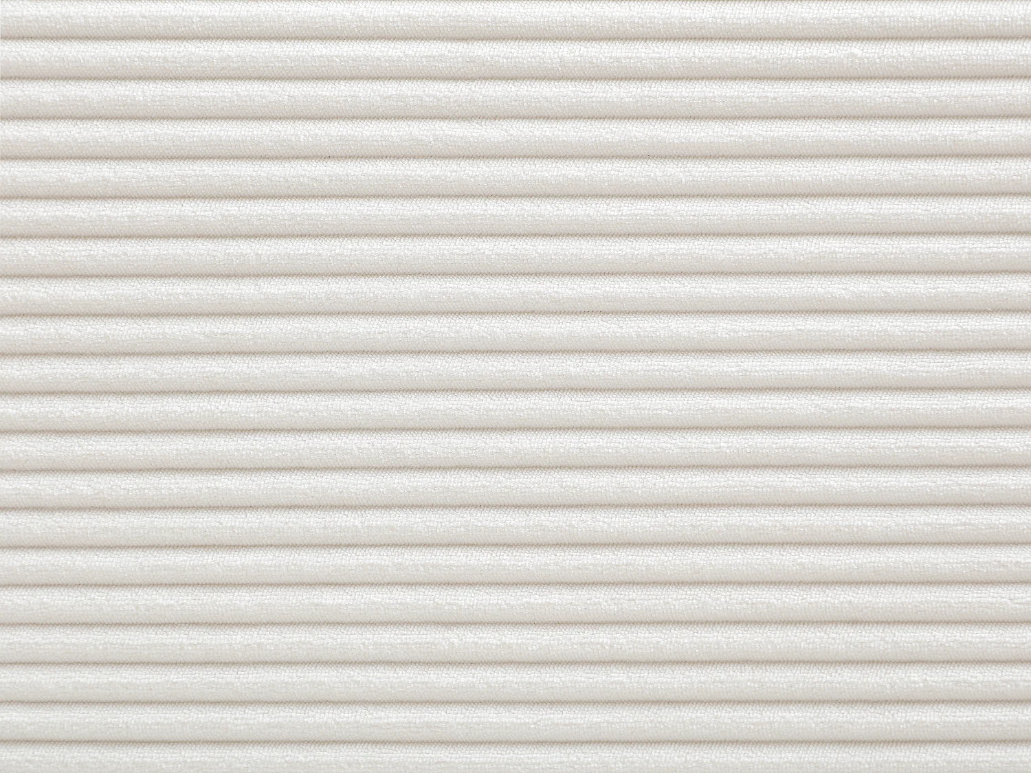 Canapé d'angle réversible avec assise coulissante électrique en velours côtelé beige NELUNI
