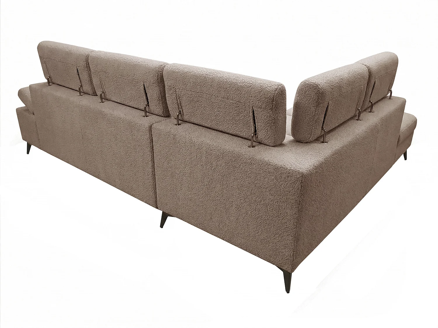 Moderner Ecksofa Vigo mit RELAX-Funktion und verstellbaren Kopfstützen – ideal für das Wohnzimmer