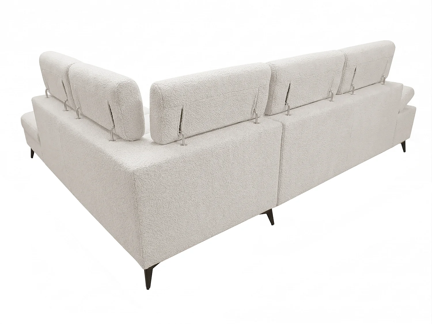 Canapé d’angle moderne Vigo avec fonction RELAX et appuie-têtes réglables – idéal pour le salon