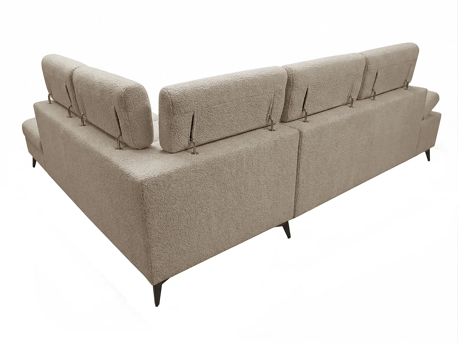 Moderne hoekbank Vigo met RELAX-functie en verstelbare hoofdsteunen – ideaal voor de woonkamer