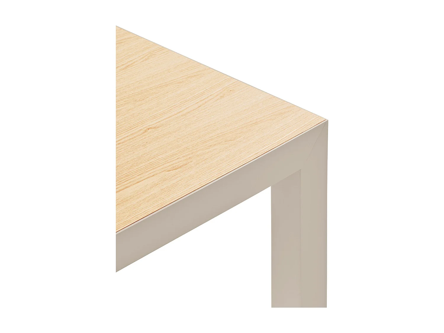 Table rectangulaire à pieds en métal 180 x 75 cm