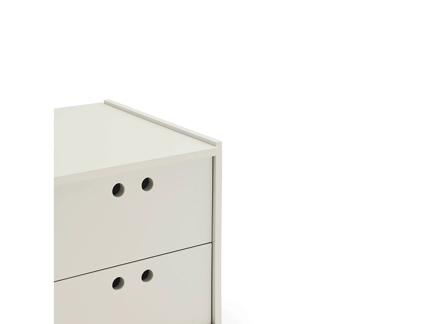 Commode haute 6 tiroirs 40 x 118 cm