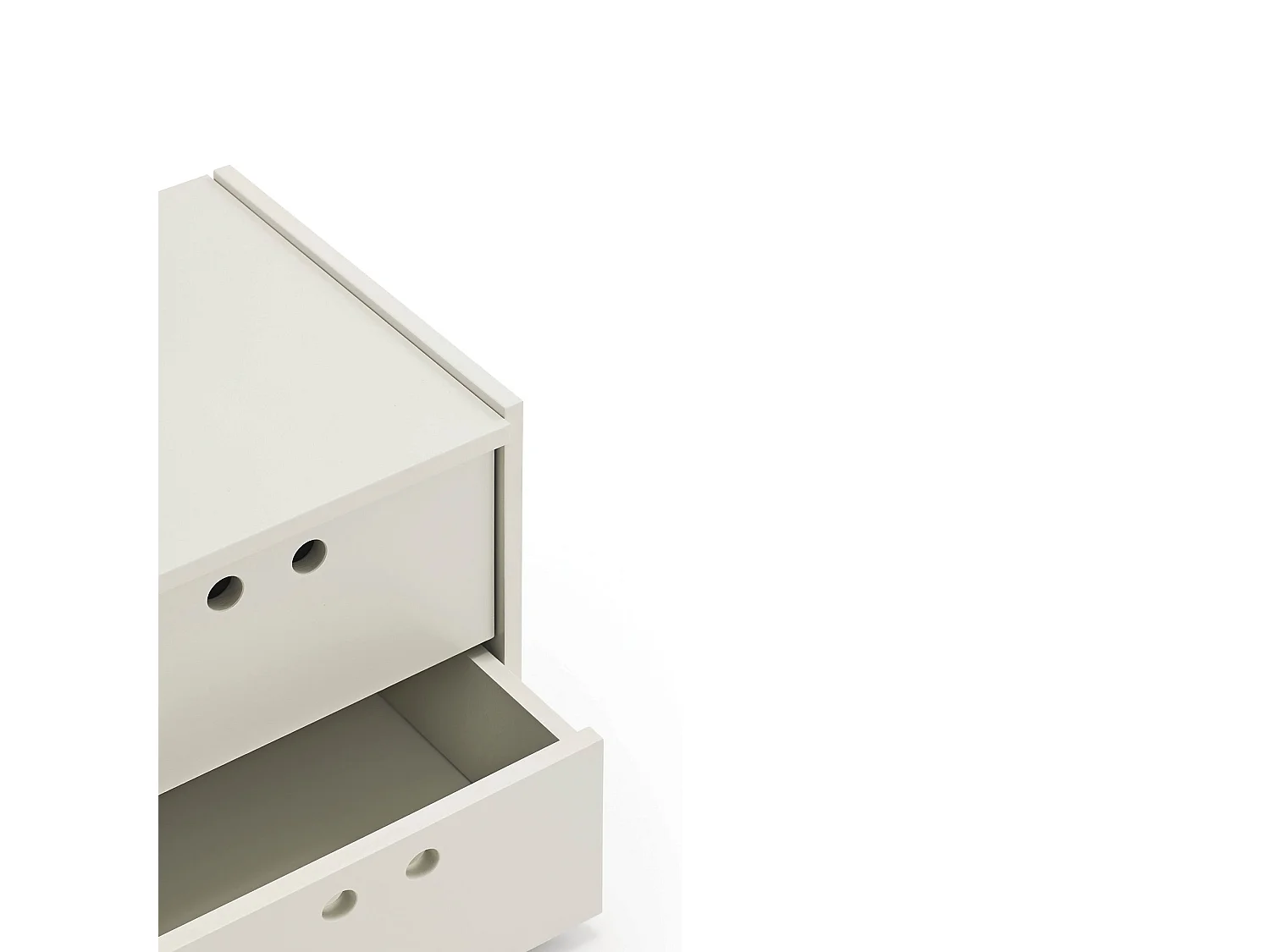 Commode haute 6 tiroirs 40 x 118 cm