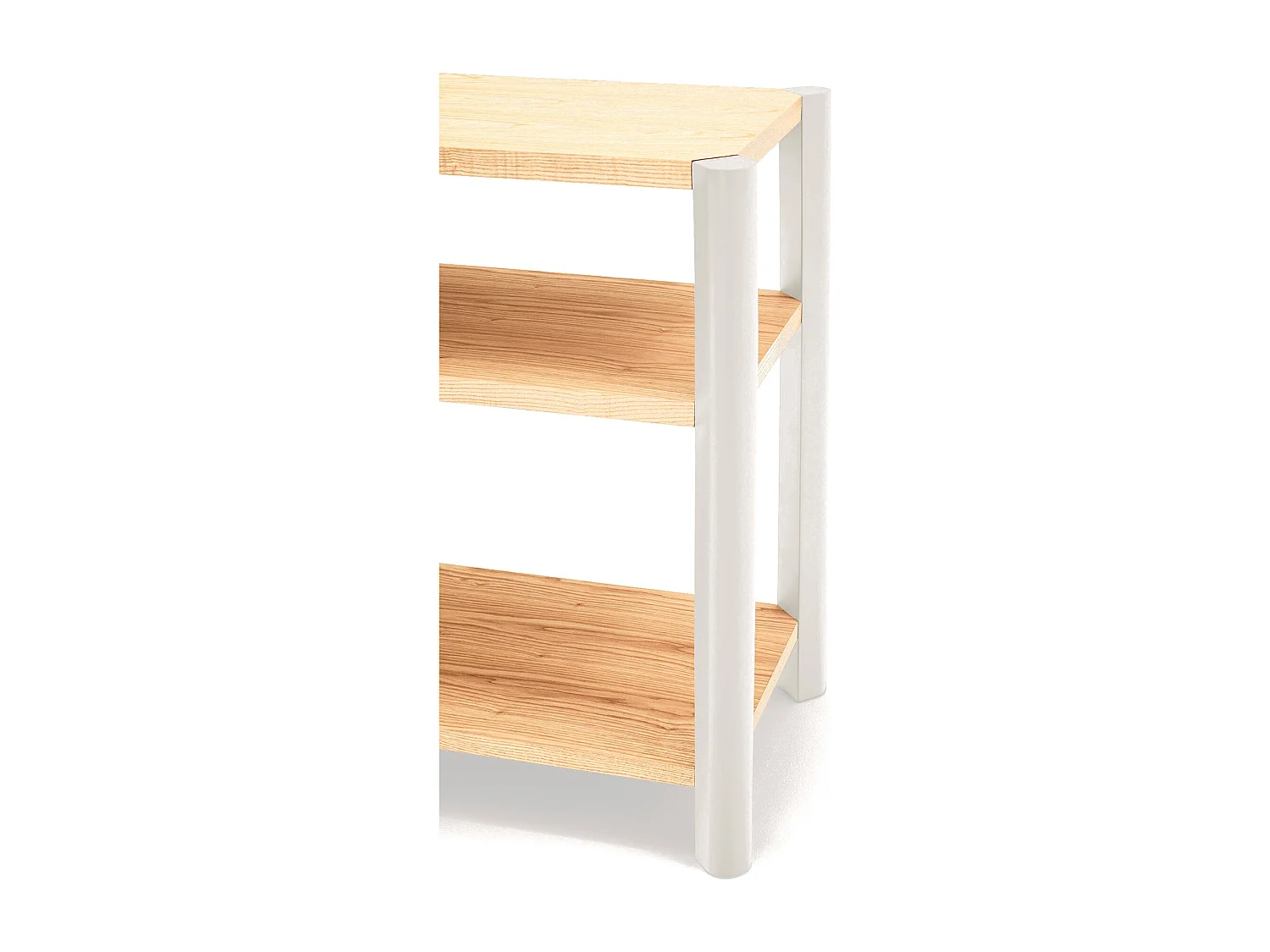 Bibliothèque ouverte 4 étagères 125x128 cm