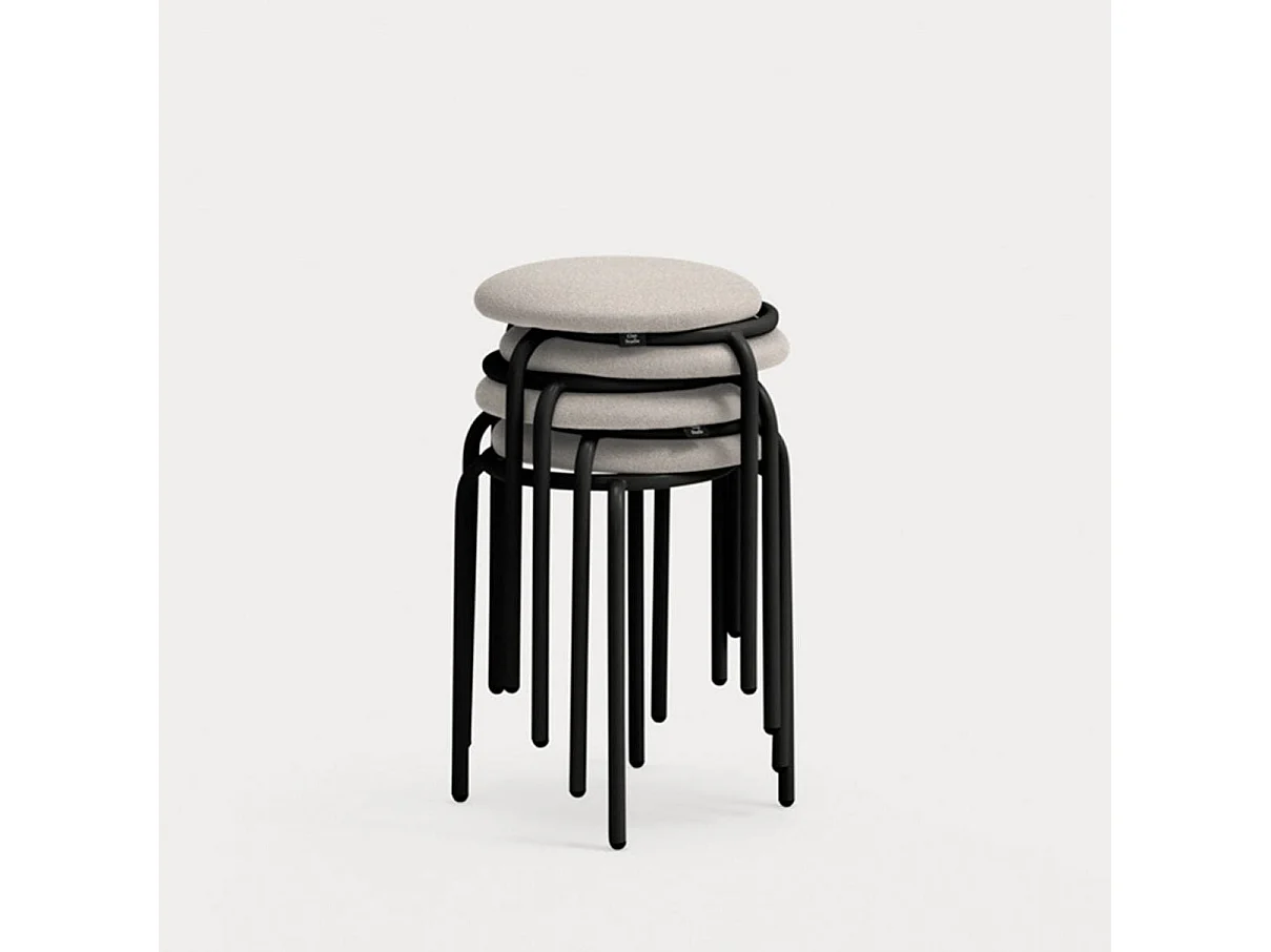 Rechthoekige tafel met metalen poten, 180 x 75 cm