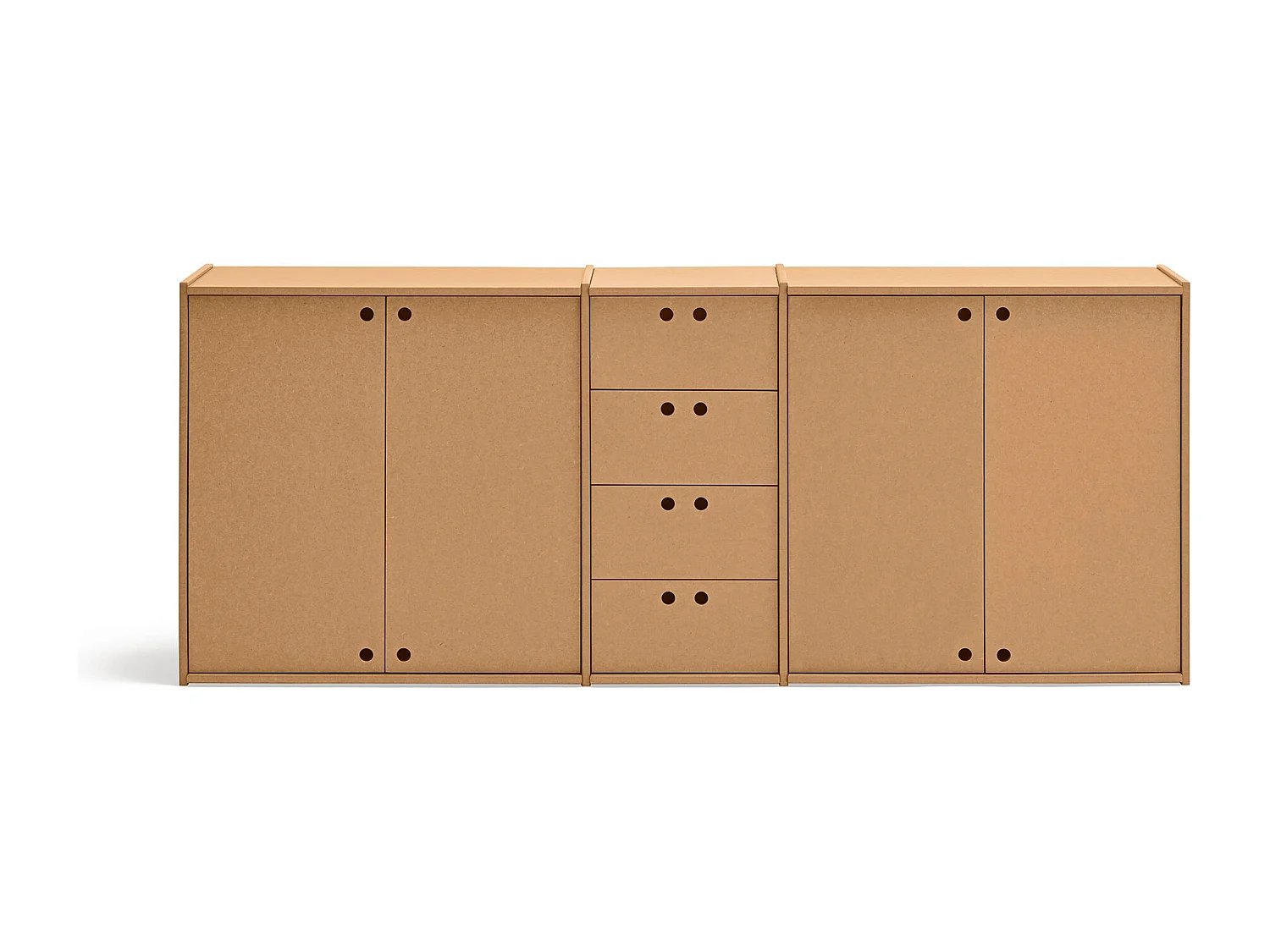 Buffet 4 portes 4 tiroirs 197x80 cm