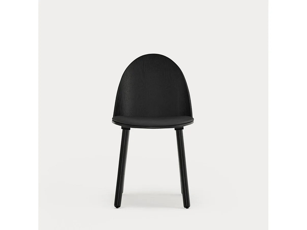 Ensemble de 2 chaises en bois massif 50x82 cm