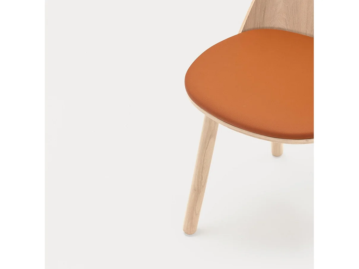 Set van 2 ligstoelen van massief hout, 50 x 82 cm