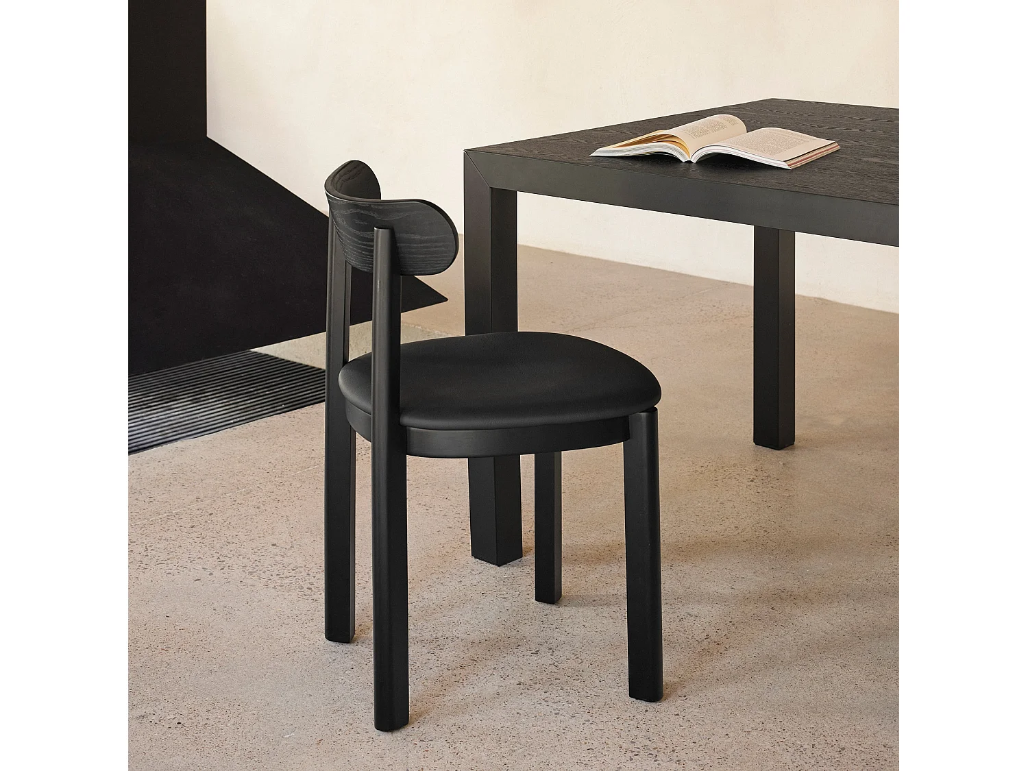 Ensemble de 2 chaises en bois 45x77 cm