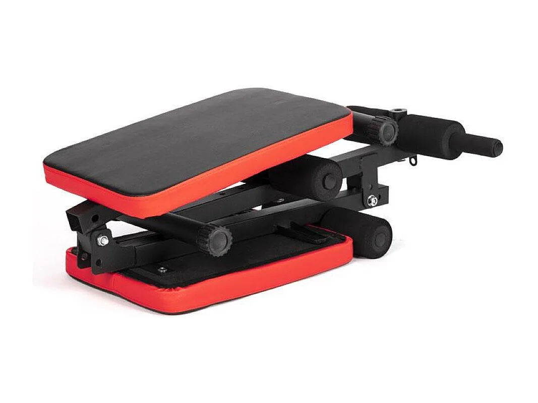 Banc de musculation  pliable  multifonction entraînement complet  noir et rouge modèle COBRA