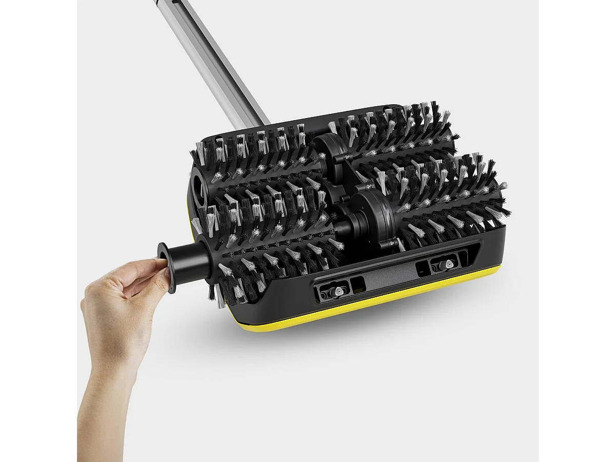 Nettoyeur de terrasses en bois Kärcher PCL 6 Patio Cleaner - Nettoyage en profondeur, sans effort, dans le sens de la fibre du