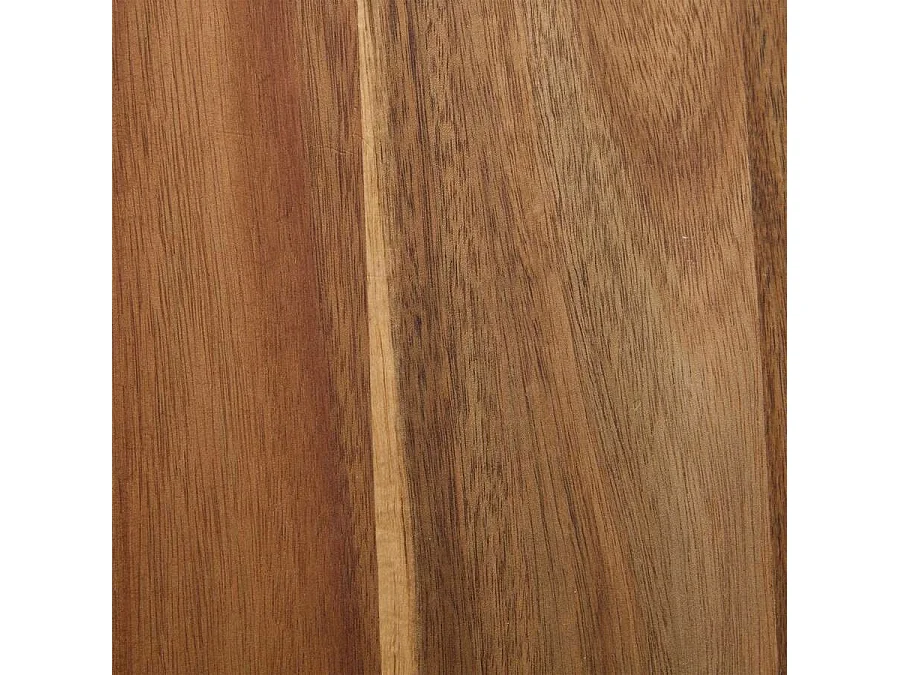 Planche à découper en bois d'acacia coloris bois foncé -  Longueur 35 x Profondeur 25 x Hauteur 2 cm
