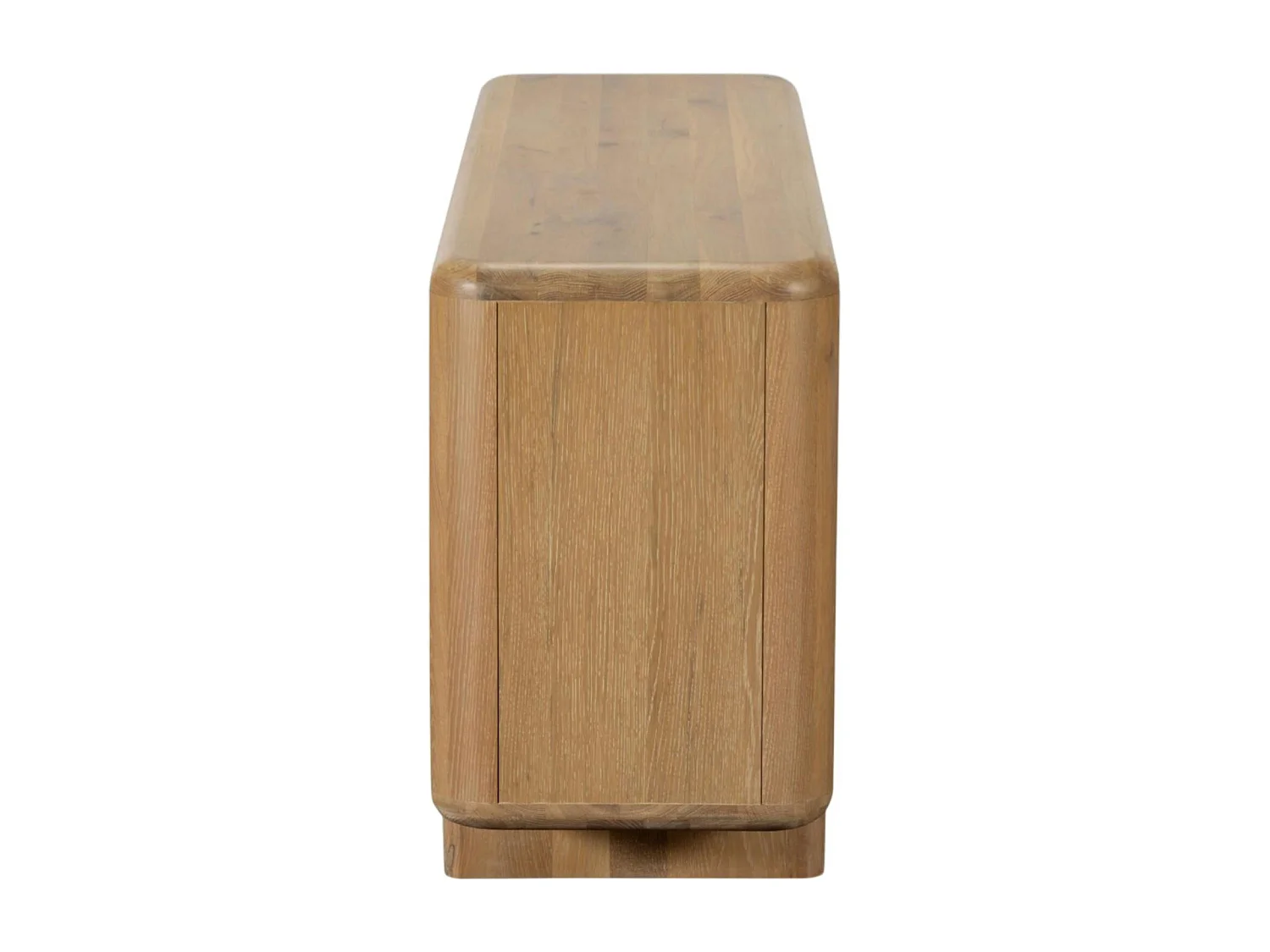 Buffet en bois 4 portes bords arrondis ASTER