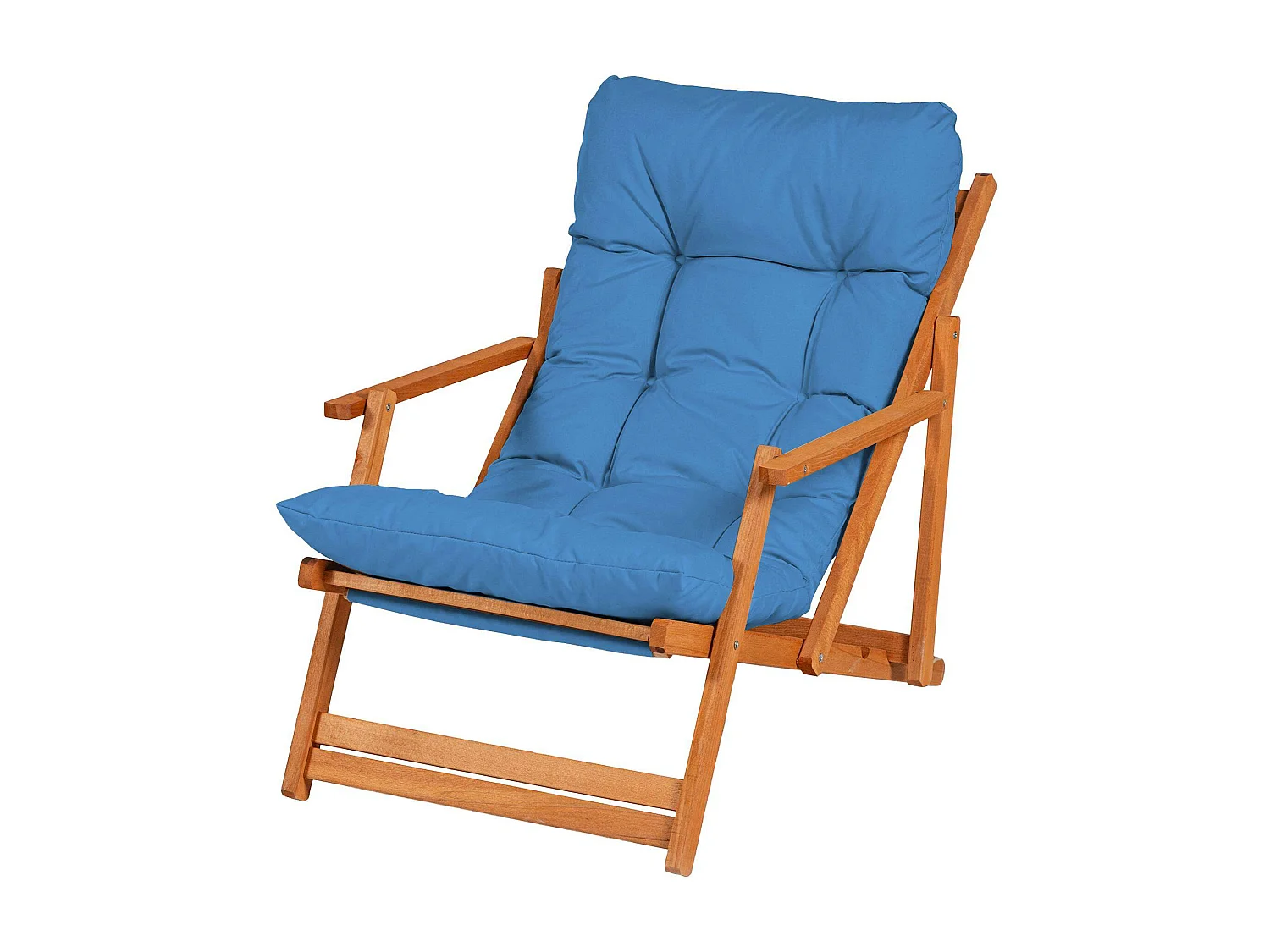 Chilienne bleue pliante - grand confort SORA