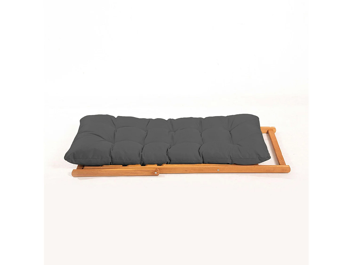Chilienne grise confort - pliante, inclinable SORA